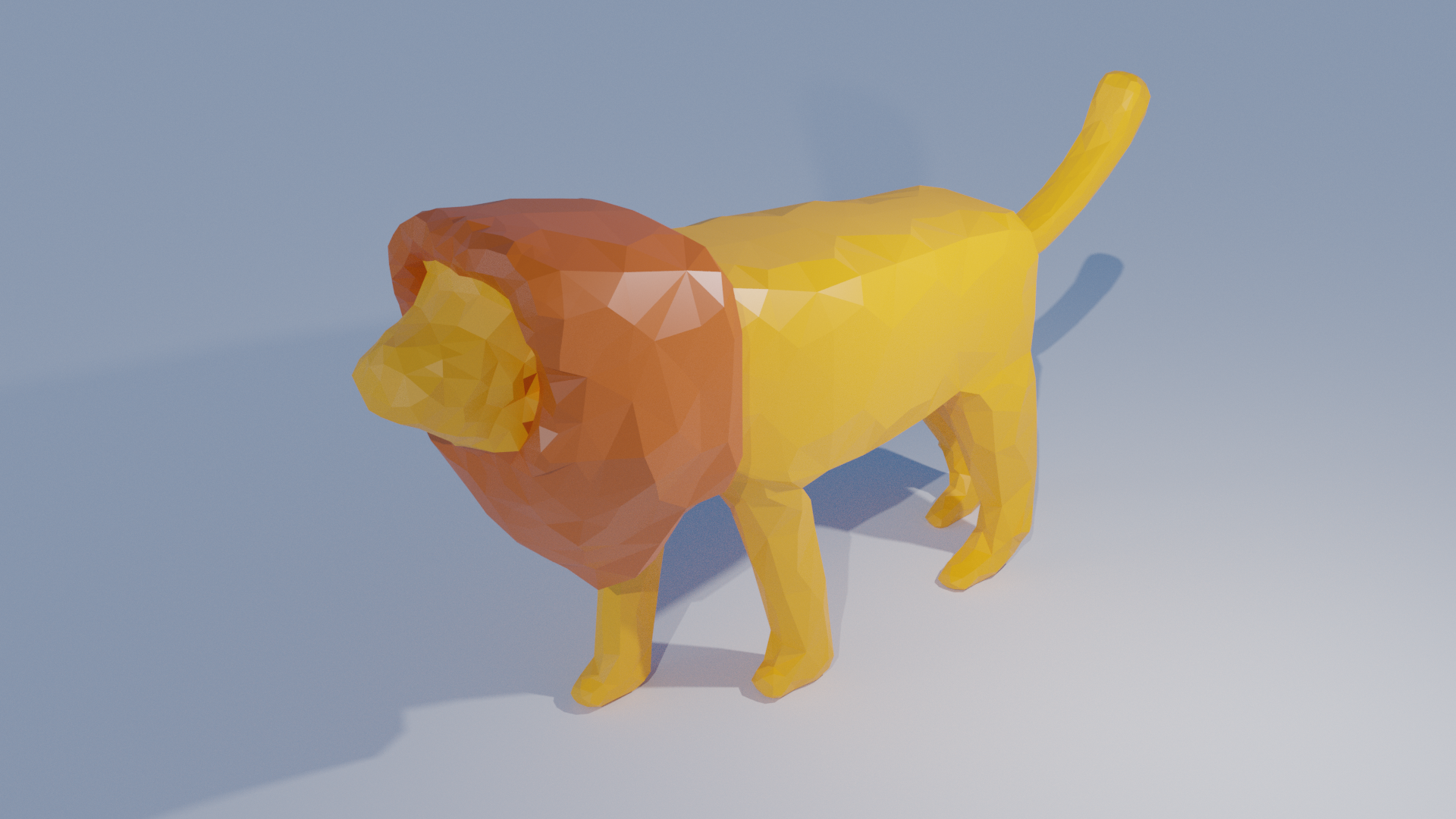 LION RIGGED preview image 1